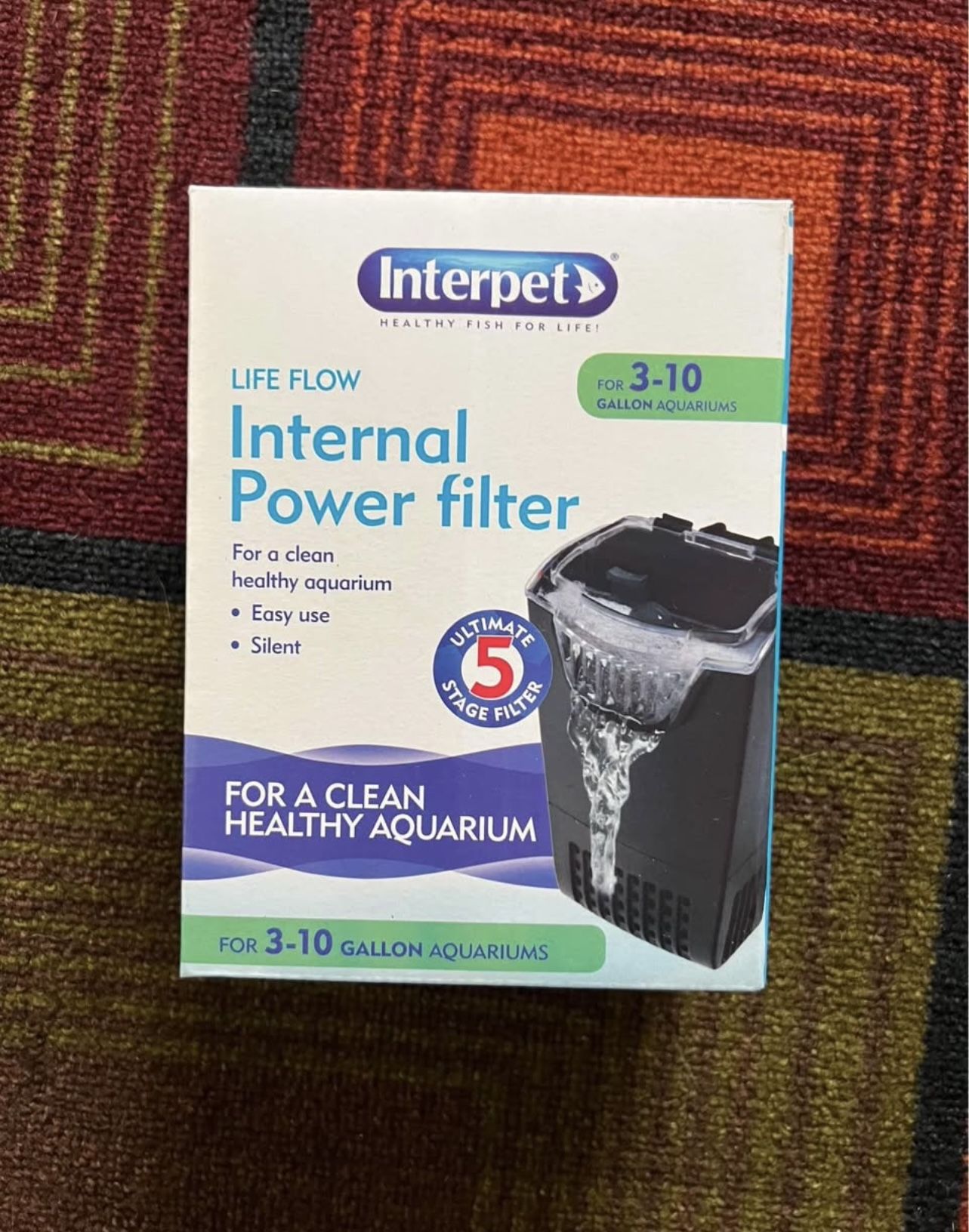 Interpet Life Flow Internal Power Filter (New) $15