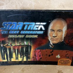 Star trek the next generation jigsaw puzzle book