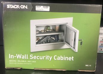 Stack-on I’m wall security safe cabinet