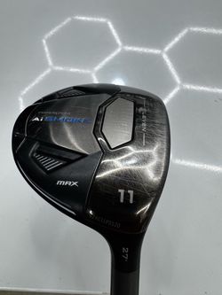 🔥 RARE Callaway Ai Smoke Max 11-Wood 27° Regular Flex 🔥