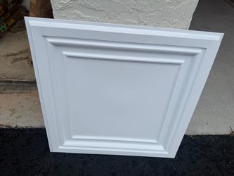 Art3d White 2′ × 2′ Decorative Ceiling Tiles