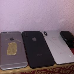 iPhone 10s For Parts Or To Be Fixed And Used Phones Works Perfectly Fine Jus Needs Screens Replaced On Both And They Will Work Asking For 125 For Both