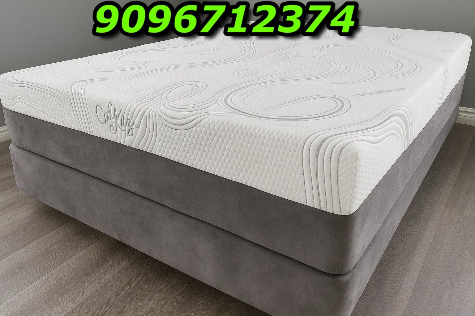 Queen Size Organic Hybrid Cool🧊Gel Memory Foam Mattress