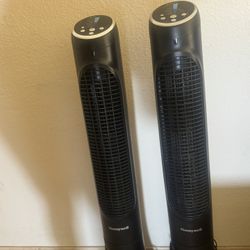 Two Honeywell Tower Fans – Good Condition,