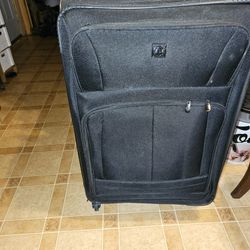 Large Black Luggage Suitcase Checked Bag