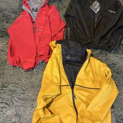 3 Rain Jackets
