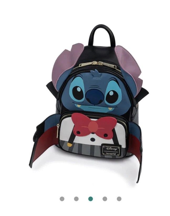 Halloween Vampire Stitch Loungefly Backpack display picture 2