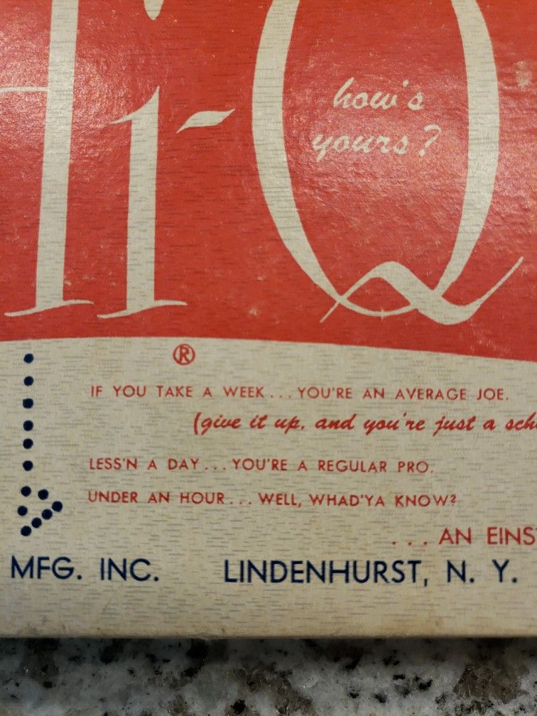 1960 HiQ Game 