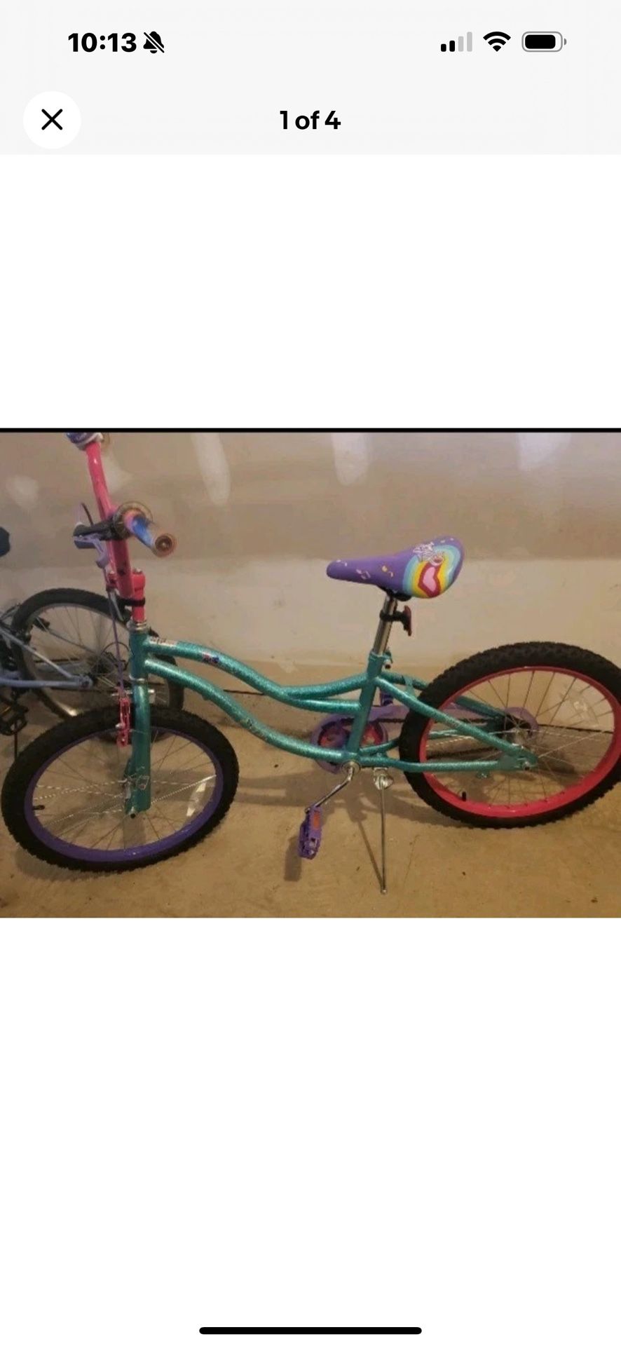 Girls Bike Huffy 20” In Excellent Shape