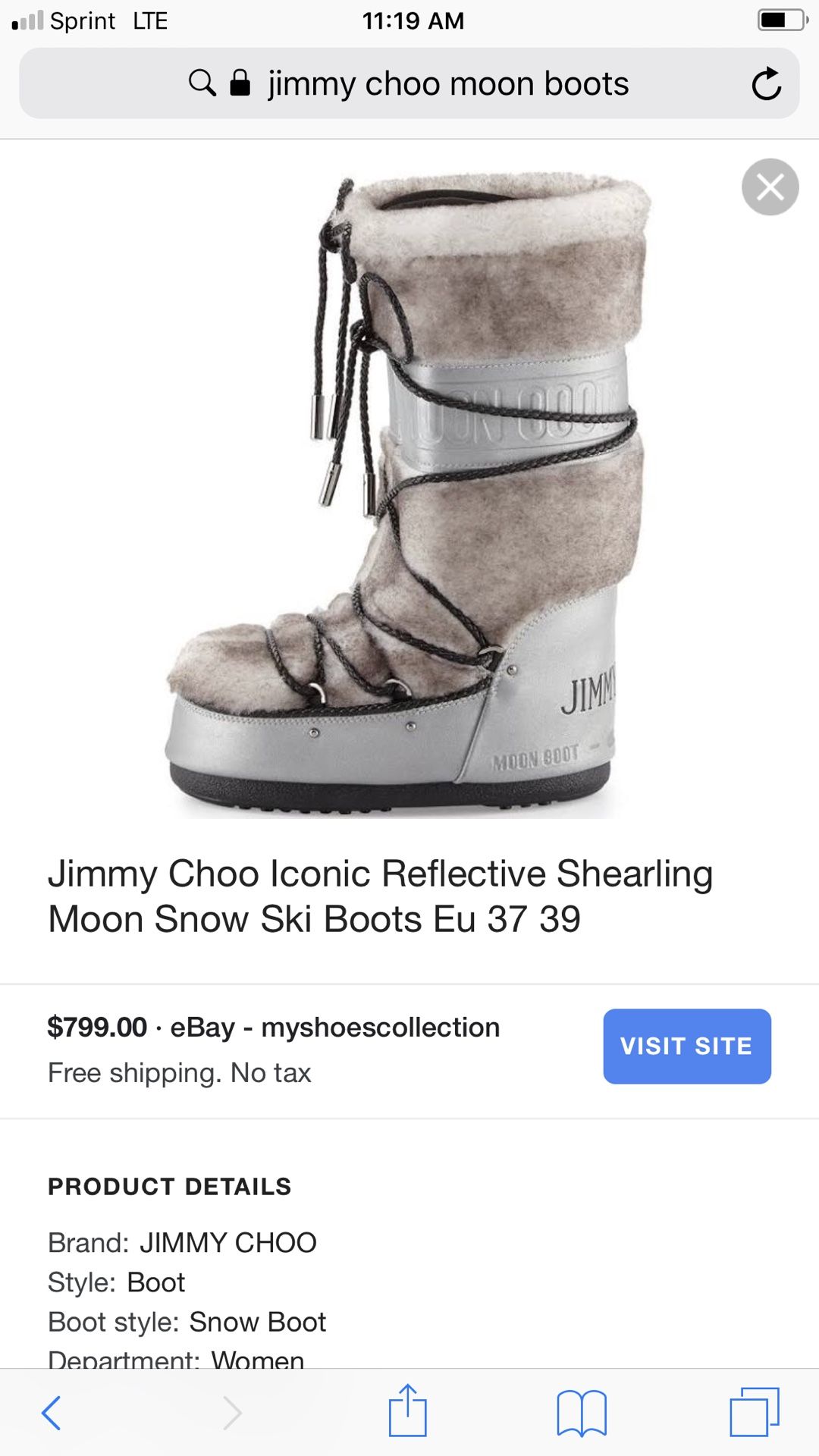 Jimmy Choo Moon Boots