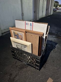 Lot of Assorted Picture Frames