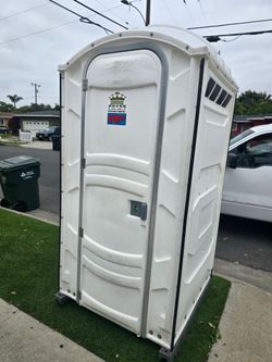 *Porta potties