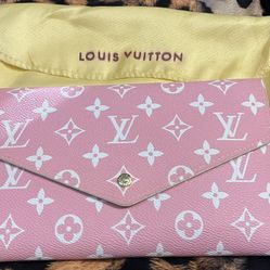 LV Pink Monogram Wslley