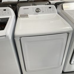 Samsung White 7.2 Cu. Ft. Electric Dryer With Sensor Dry