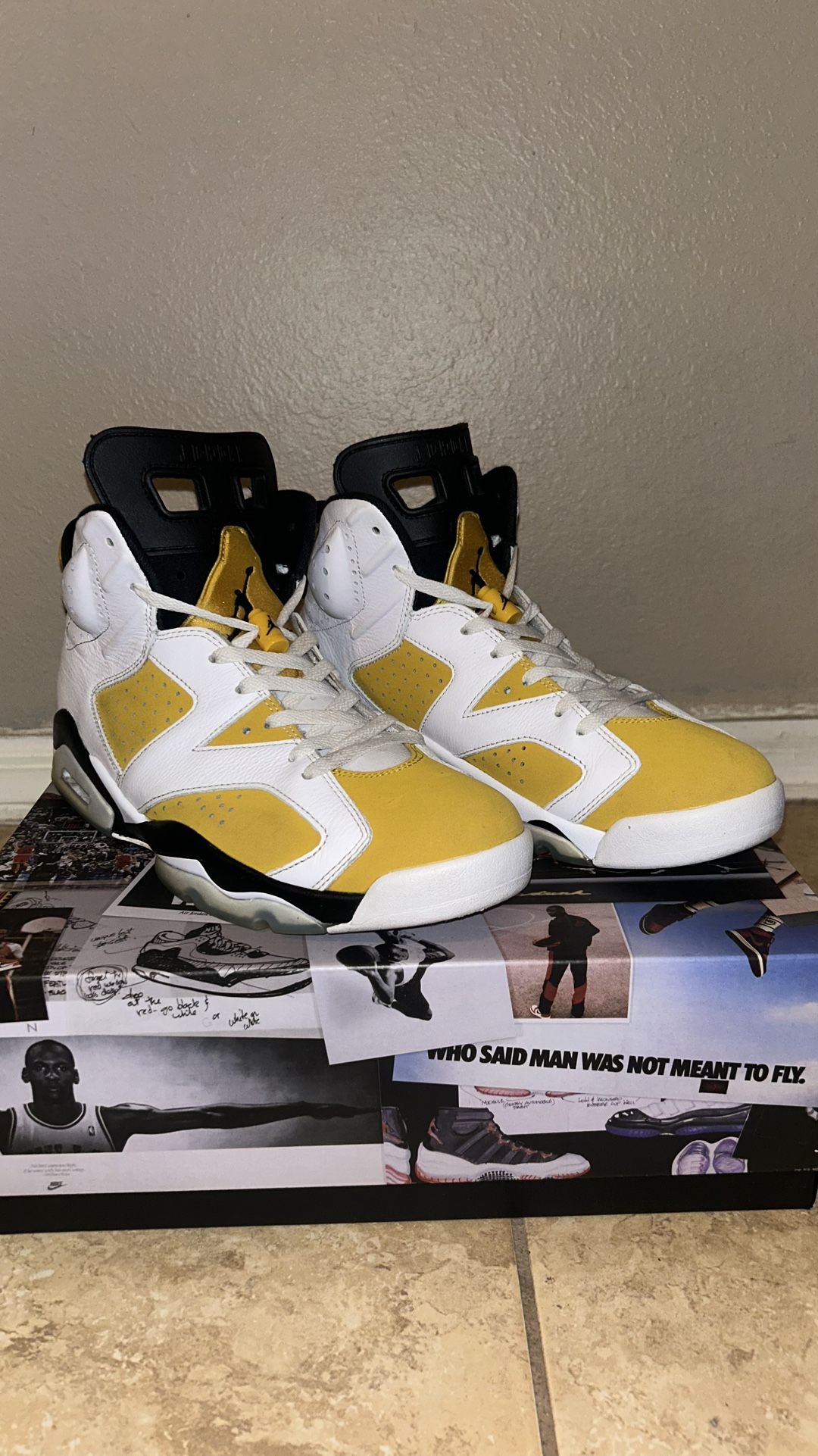 Jordan 6 Retro Yellow Ochre Size 12 $140 Obo