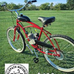 Motorized Bicycle Gas Bike Motorbike Delivery Available