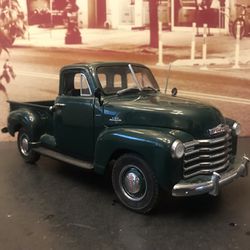 1953 Chevrolet 3100 Pickup. 1:24 Scale Diecast Collectible Truck by Danbury Mint.