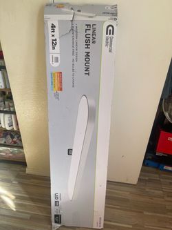 Commercial Electric 4ft Linear LED Flush Mount Light