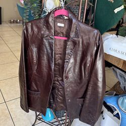 Leather jacket Size S