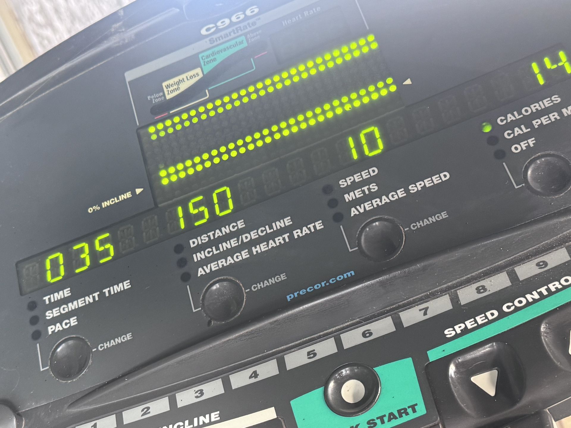 Commercial treadmill