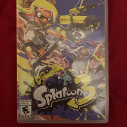 Splatoon 3 For Nintendo Switch 30 Or Best Offer Or Trade 