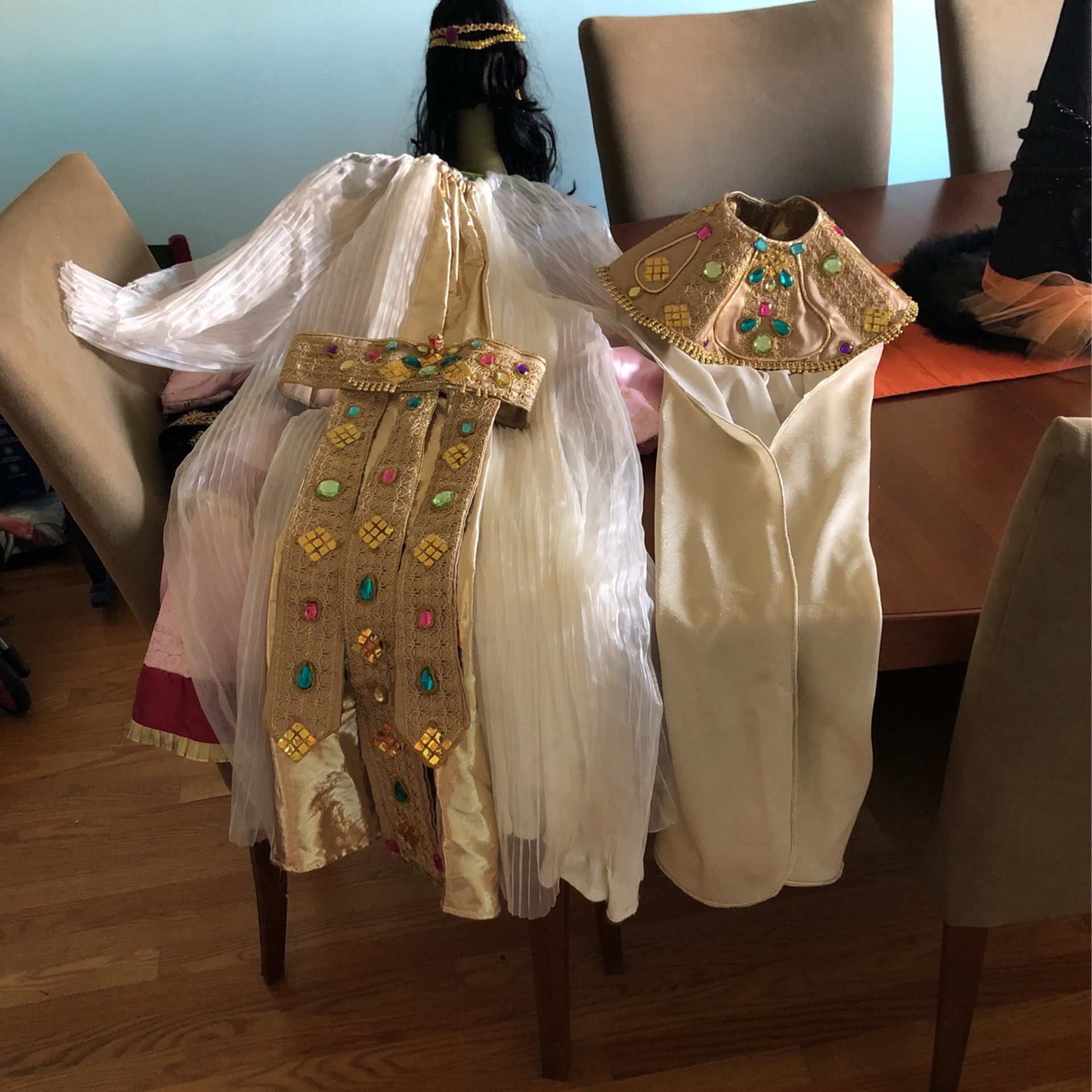 Hand made cleopatra Costume