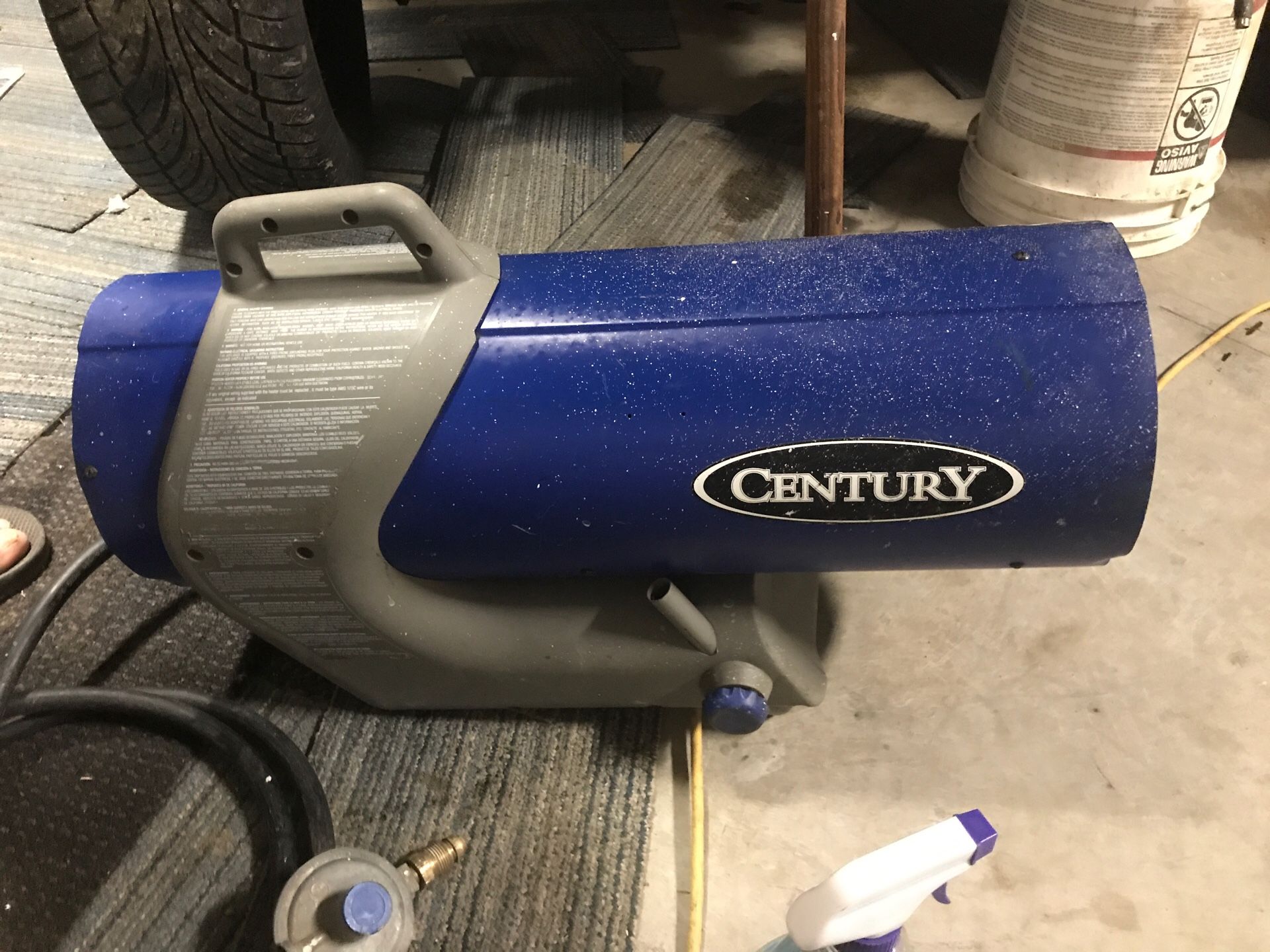 Century model FA100 propane gas heater 100K btu for Sale in Oxford, OH