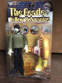 THE BEATLES George Harrison action figure NIB