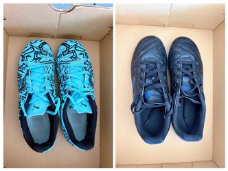 Selling Soccer Shoes - Puma Kids Soccer Cleats US Size - 4  Adidas Kids Soccer Cleats Size- 1.5