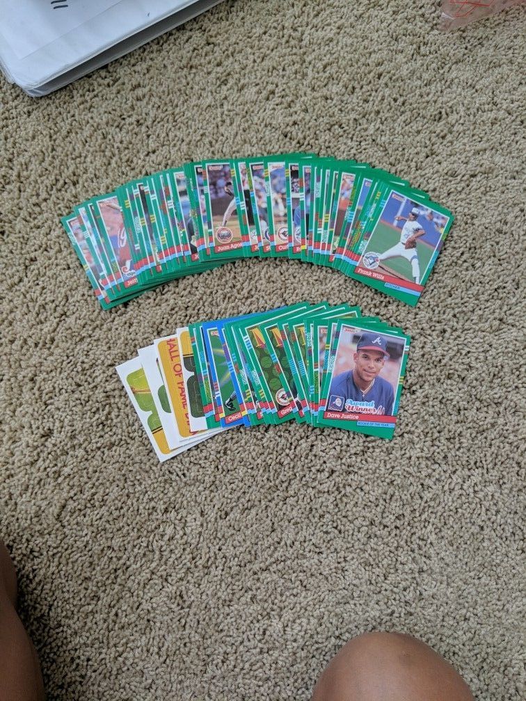 Sports Cards 100+ Football And Baseball Cards