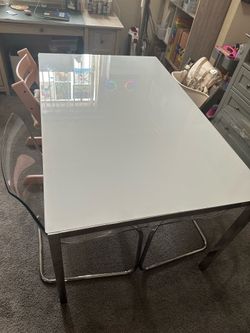 Glass Dining Table