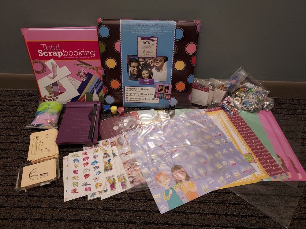 Complete Scrapbook Accessories And More!!
