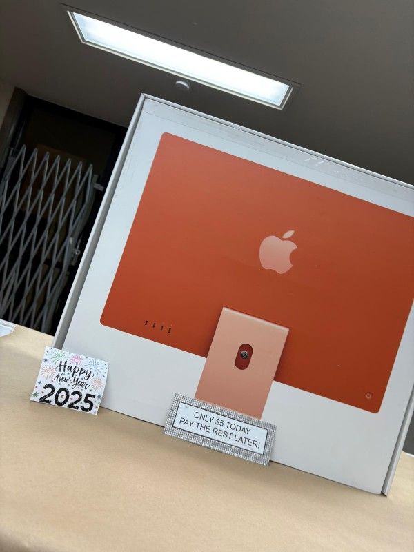 Apple IMac 24 Inch 2021 M1 Desktop - Only $1 Today Pay The Rest Later!