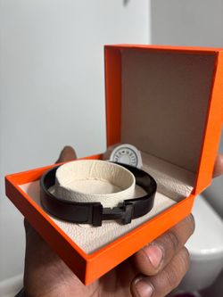 Hermès Clic H Bracelet Black