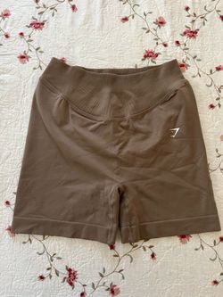Tan Gym Shark Shorts
