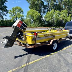17’ Fiberglass Jon Boat - MonArk Delta 7
