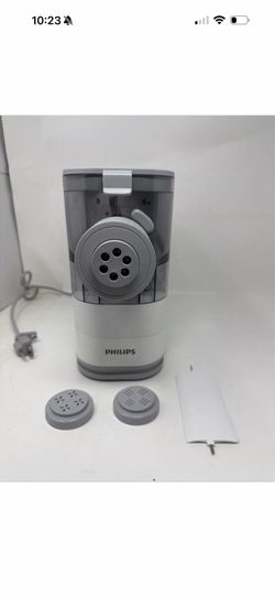 Philips Pasta Maker Extruder Viva Collection  White HR2370 Fully Automatic