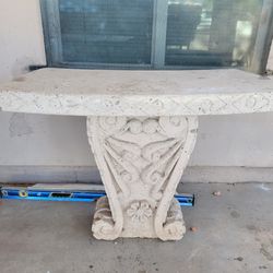Vintage Concrete Table