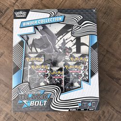 Pokémon Scarlet & Violet Black Bolt Binder Collection