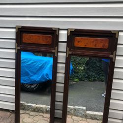 Pair of Vintage mirrors