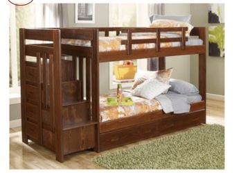 New super awesome staircase Bunkbed! Bunkbeds here Available