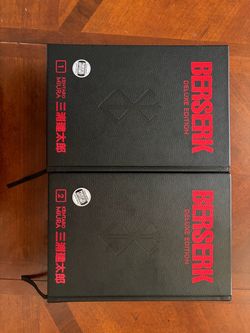 Dark Horse Berserk Deluxe Edition Volumes 1 & 2 — Like New Condition $65 OBO
