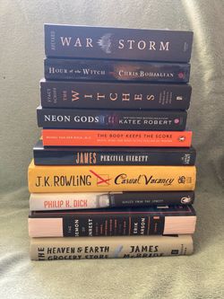 Books $4 ea. or 3/$10 or 5/$15