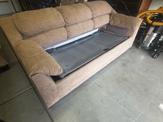 Sleeper sofa couch full size bed