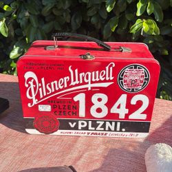 Pilsner Urquell Metal Lunch Box 