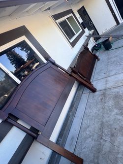 Queen bed frame