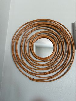 Bamboo Decor Mirror