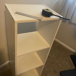 White Bookshelf 