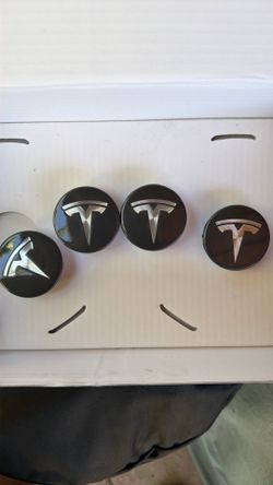 Tesla wheel caps