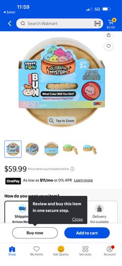 Rare viral holographic dumpling squishy new with receipt